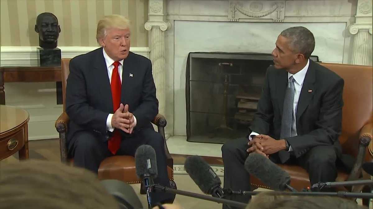 RAW: President Obama meets with President-elect Trump