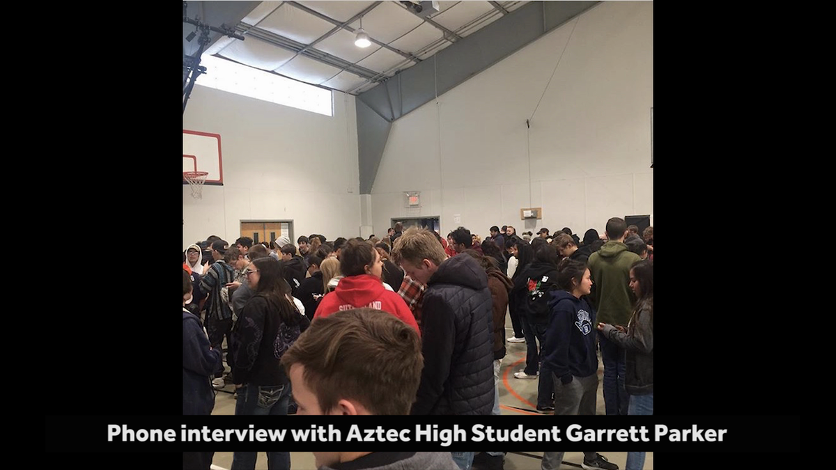 Aztec High student speaks out after deadly shooting