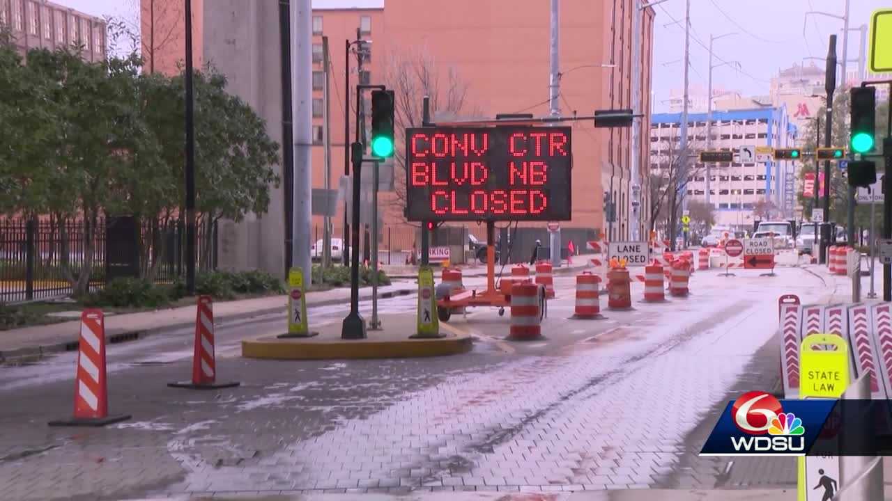 New Orleans Super Bowl road closures