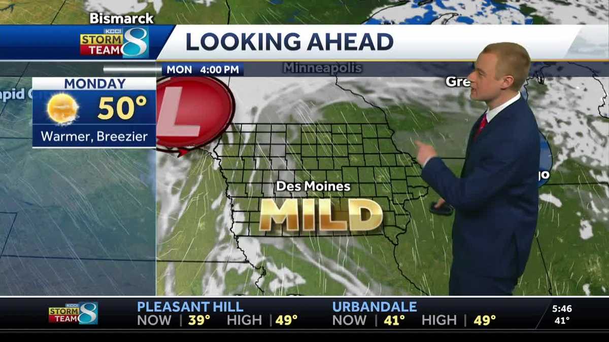 Iowa weather: Another week starts off like spring