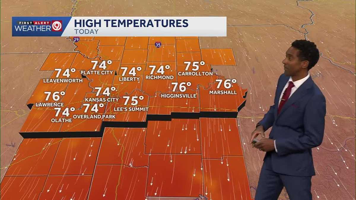 Sun and 70's fill the forecast for the next few days