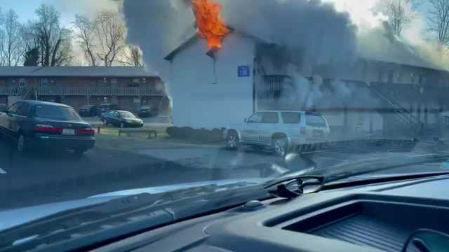 North Carolina: Winston-Salem fire crews on scene on 'heavy fire' near Forsyth Tech campus - Vimarsana News