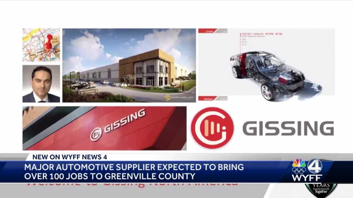 Fountain Inn More than 100 automotive jobs comeing to Greenville
