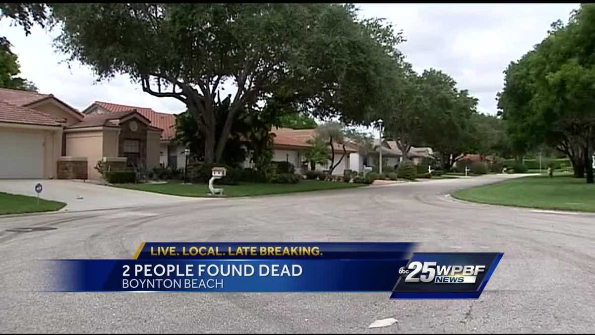 2 people found dead in Boynton Beach home
