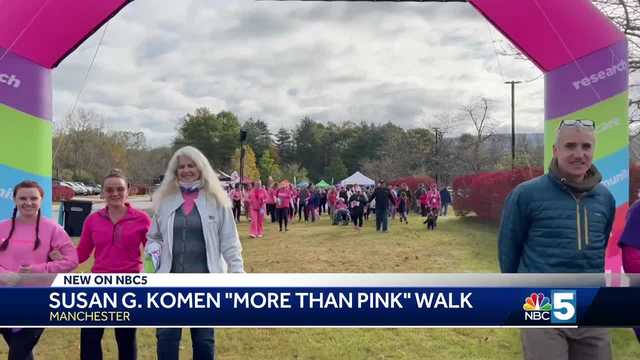 'More Than Pink' walk raises funds, community support for breast cancer research - Vimarsana News