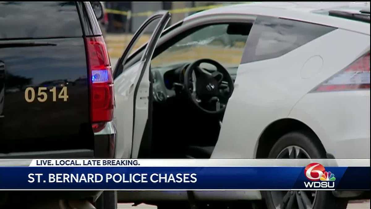 St. Bernard Parish deputies injured in separate chases involving stolen