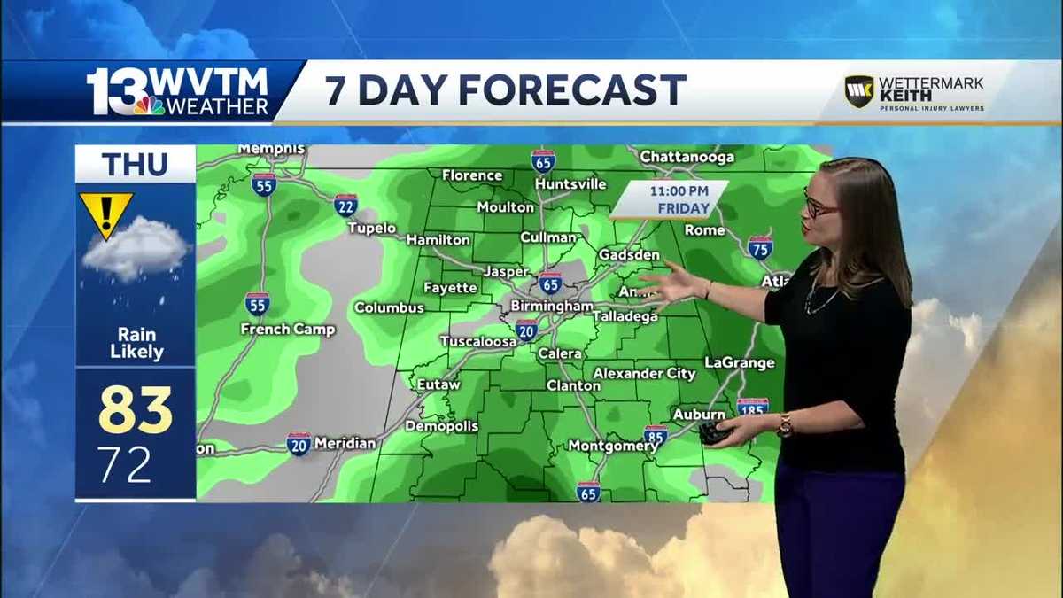 Impact weather begins Thursday