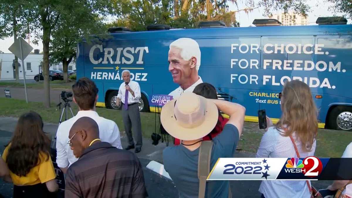 Florida Governor Race Heats Up As Crist Desantis Tour The State