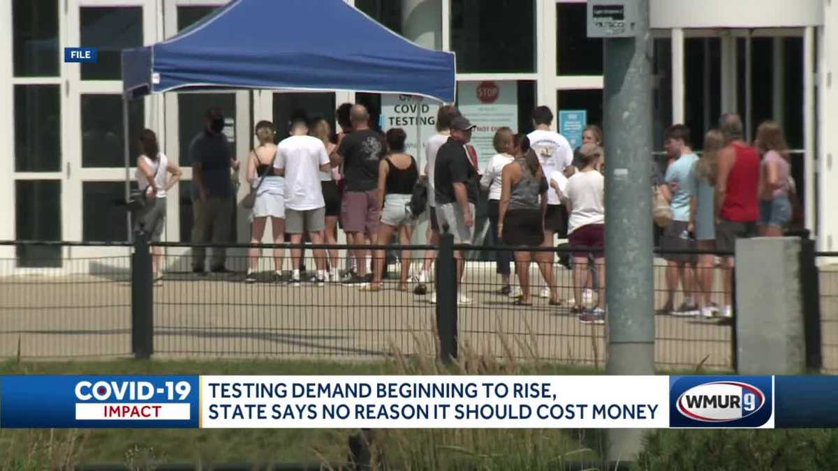Demand for testing rises in NH as COVID19 cases increase