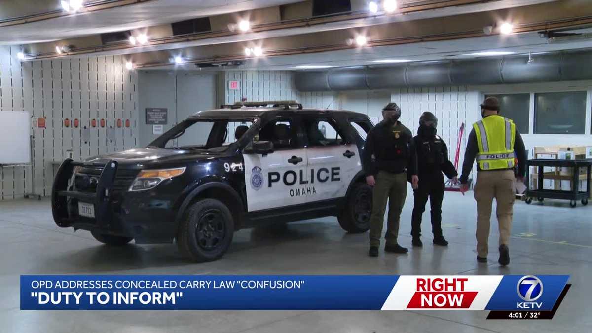 Omaha police to update policy amid 'confusion' over Nebraska gun laws
