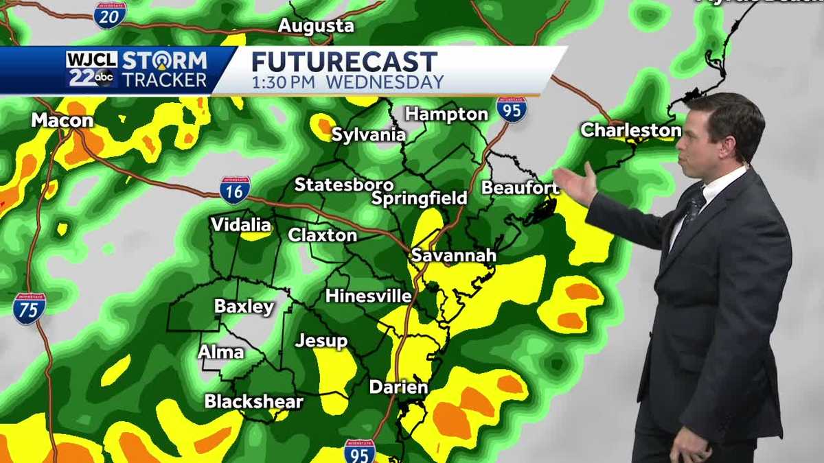 Impact Weather Day... Rain this afternoon and chilly - WJCL