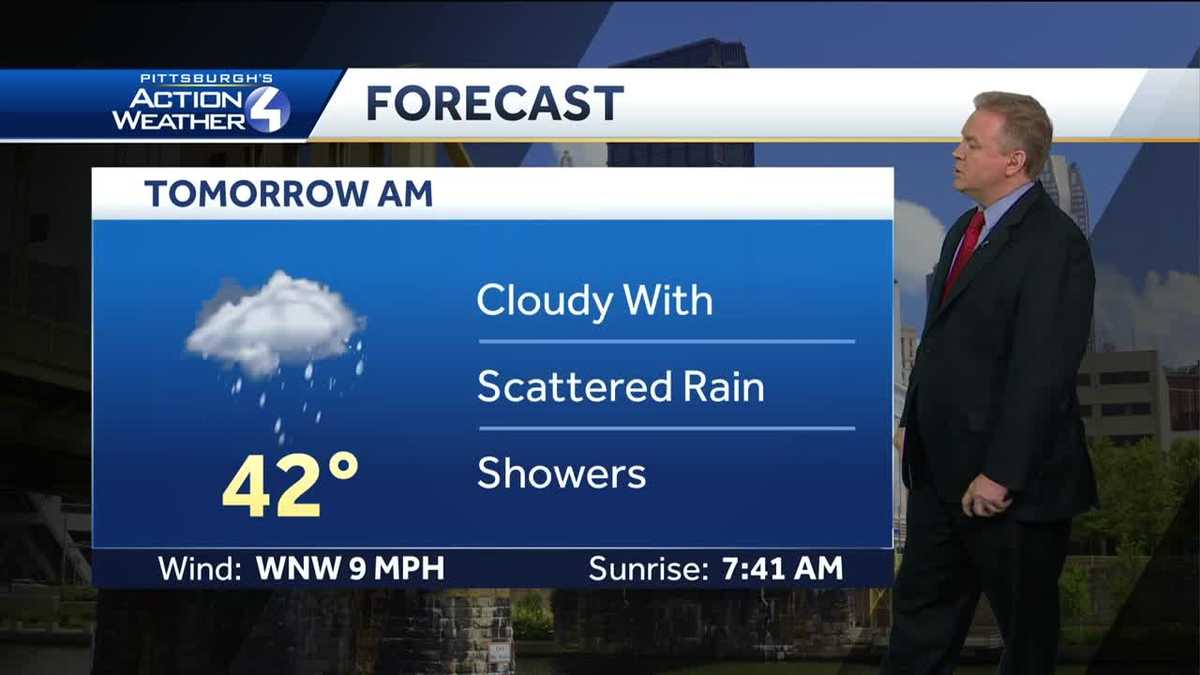 Thursday evening forecast: Rain continuing overnight into Friday morning