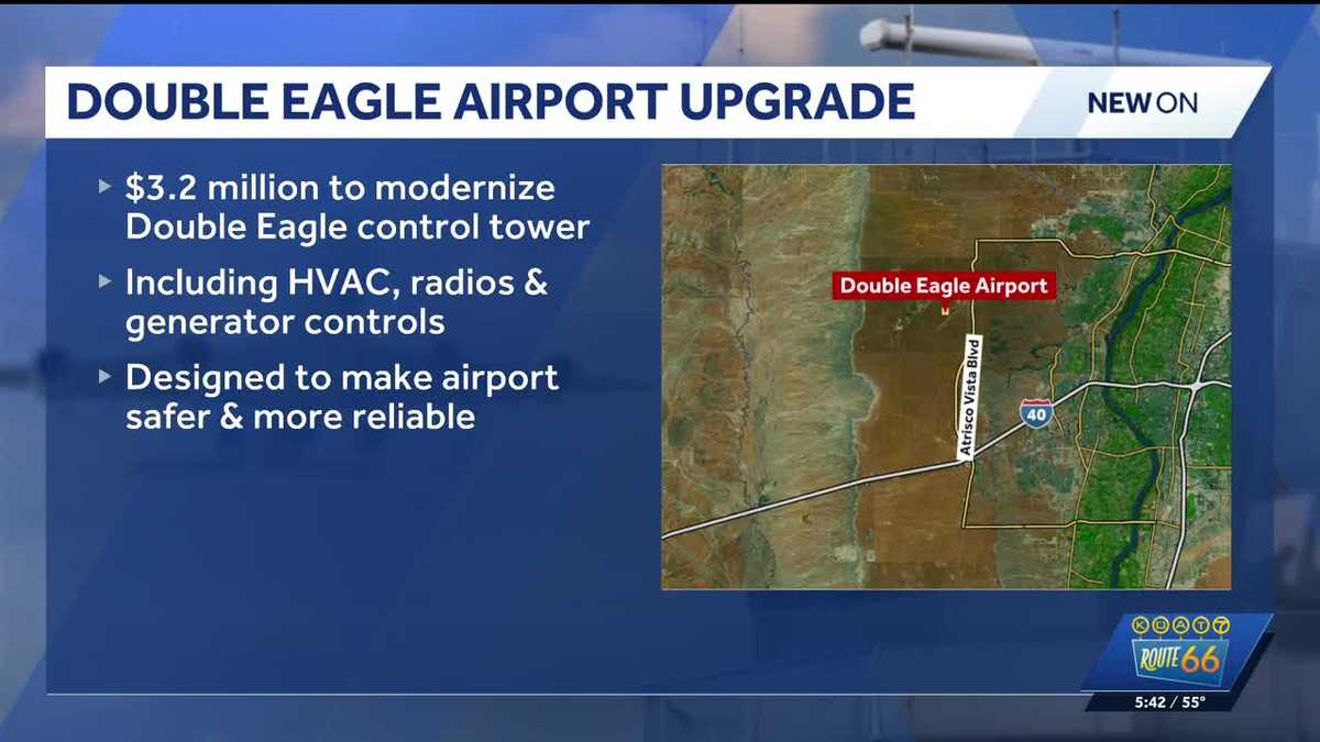 Double Eagle II air traffic control tower gets upgrade