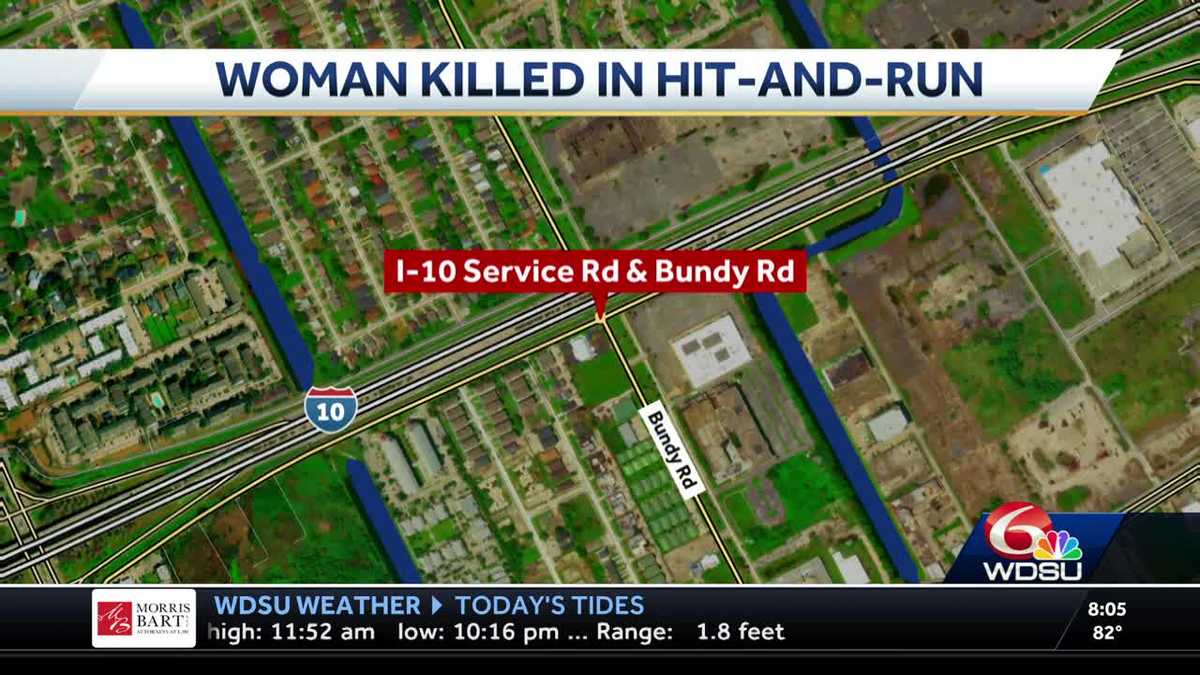 New Orleans police arrest man for deadly hit-and-run