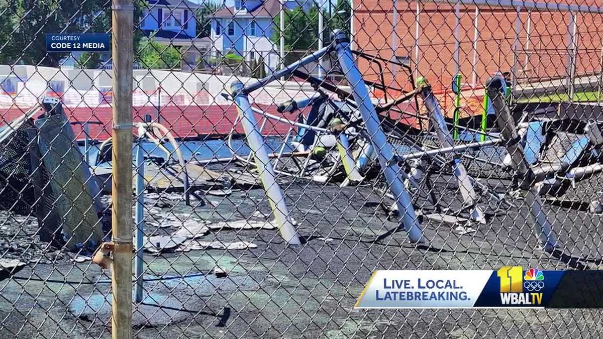 Two children arrested in connection to playground fire
