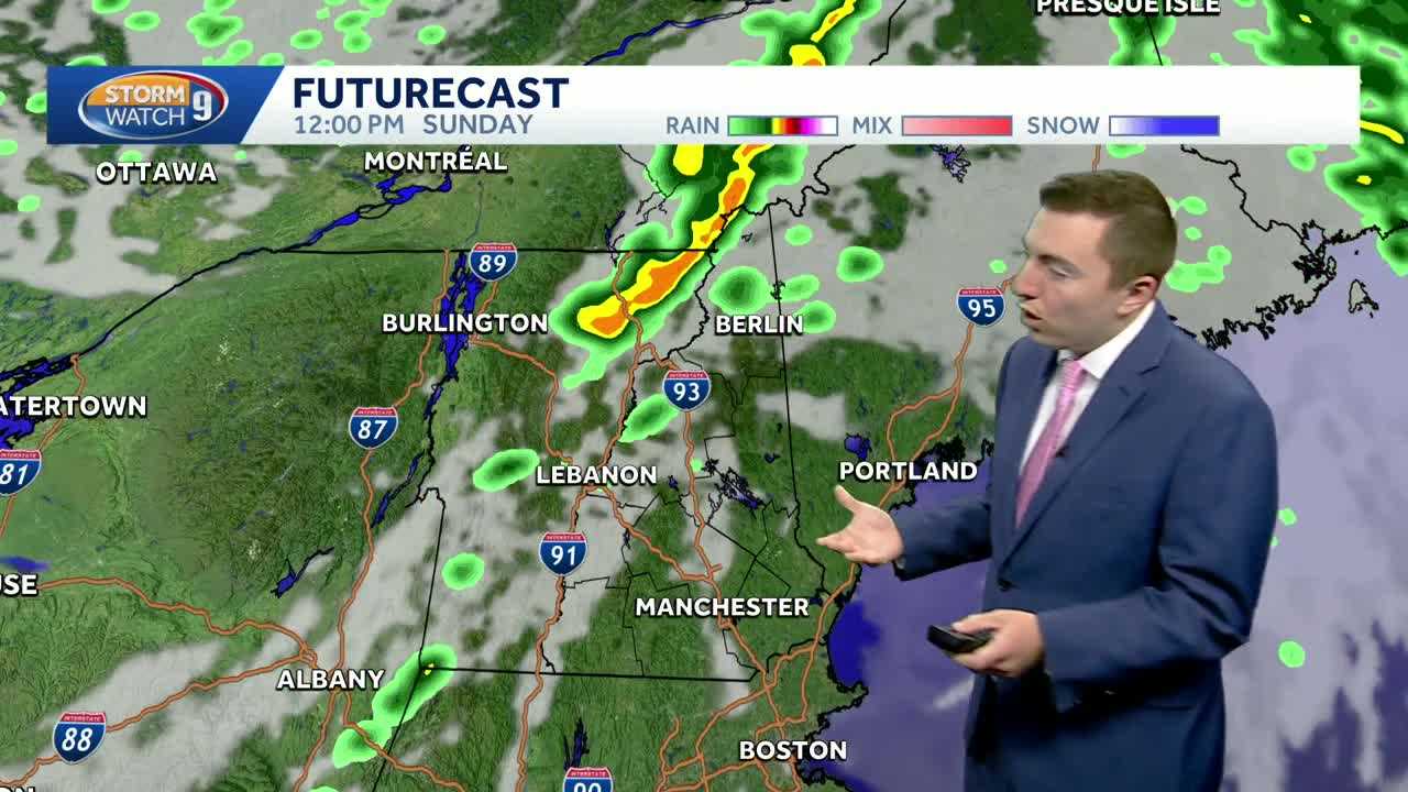 Video: Clouds break for Mother's Day sunshine