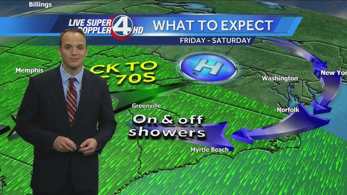 Storms Possible Monday