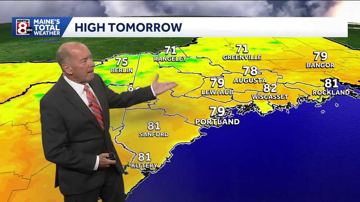 Another nice looking summer weekend; but rain on the horizon