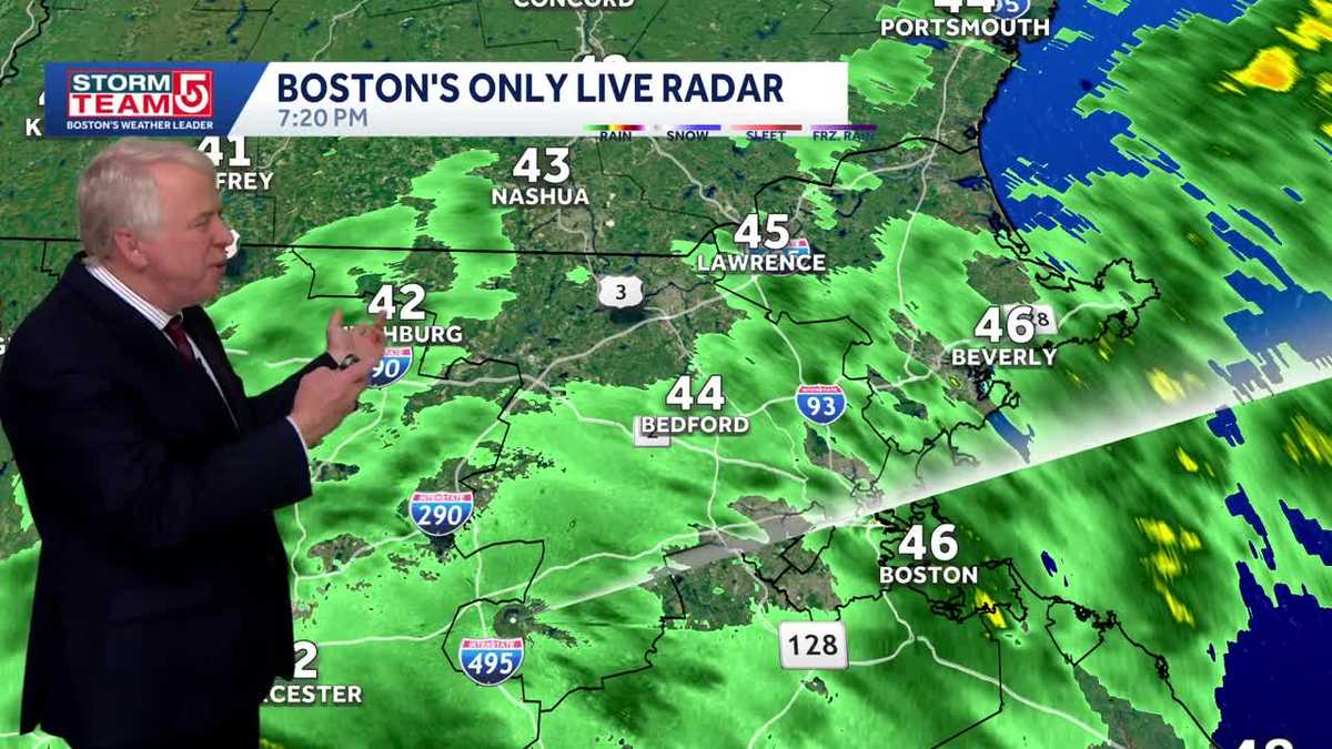 Video: Rain clears tonight with more wet weather on the way
