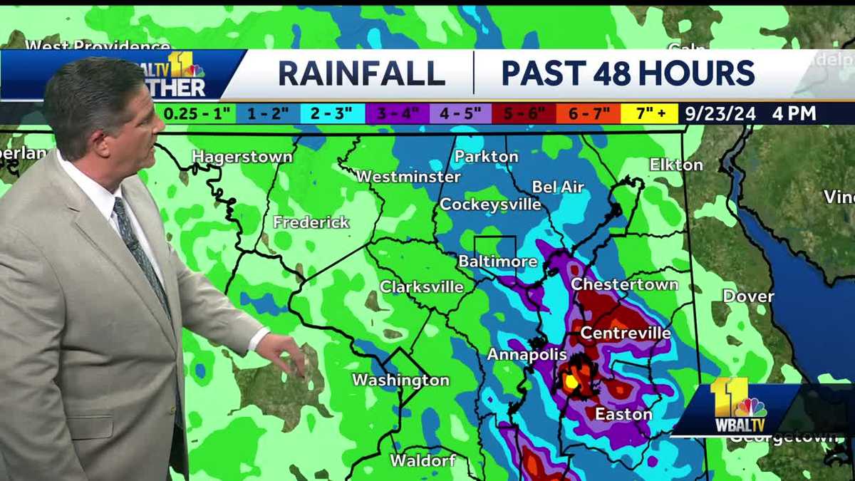 Weather Talk: State received lots of rain over weekend