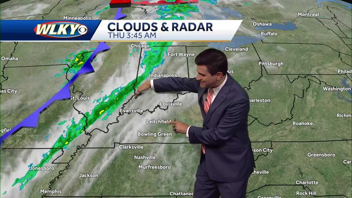 Showers likely Thursday