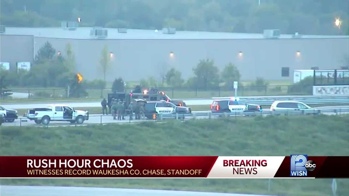 Witnesses describe Oconomowoc chase, standoff scene