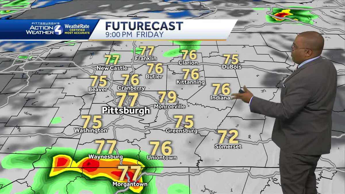 Severe Weather Alert Day: Late day strong storms possible