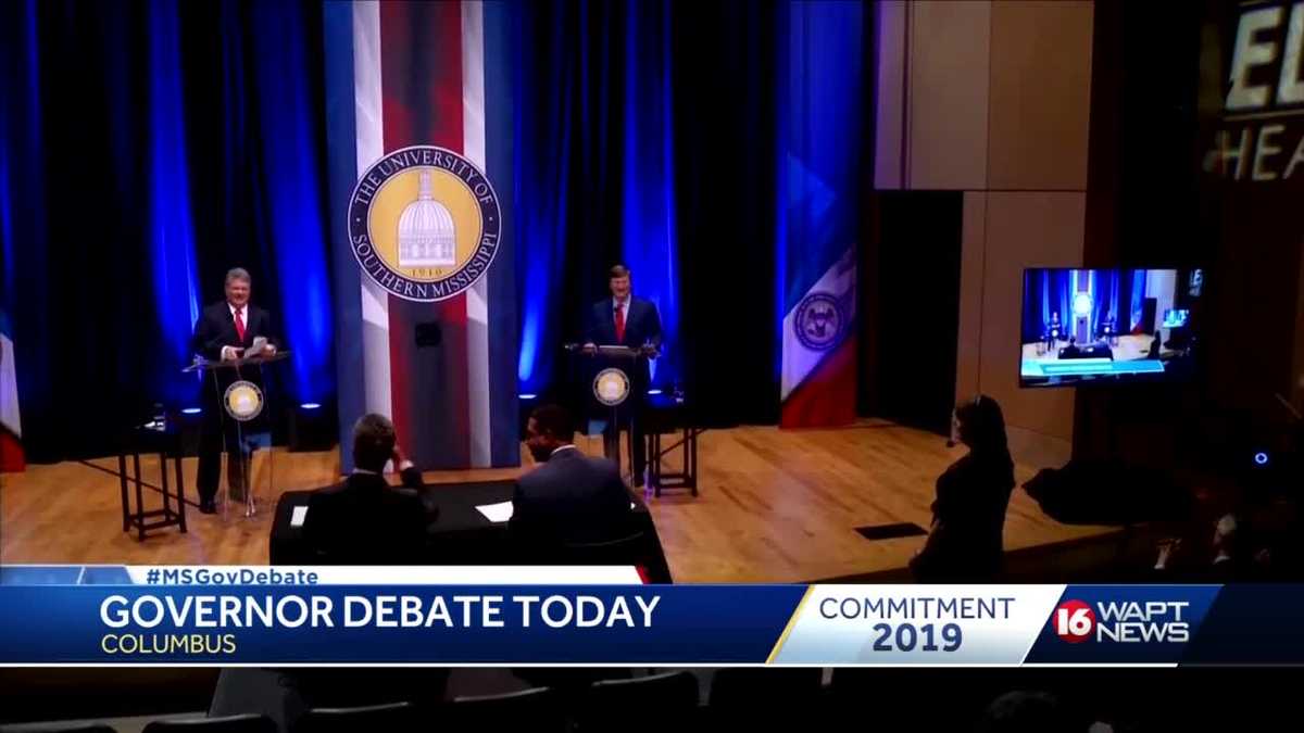 Governor Debate set for Monday