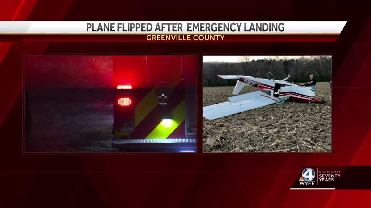 South Carolina Plane Flips Over After Emergency Landing 9746