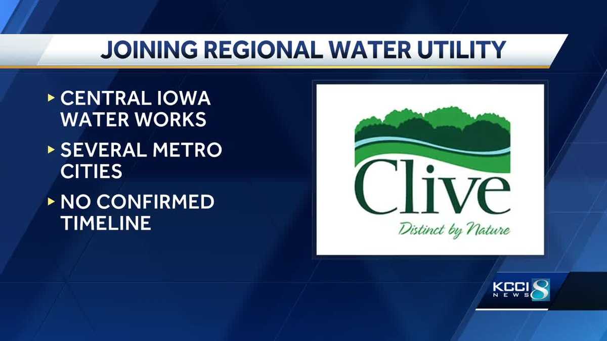 Central Iowa Water Works adds Clive to roster of cities