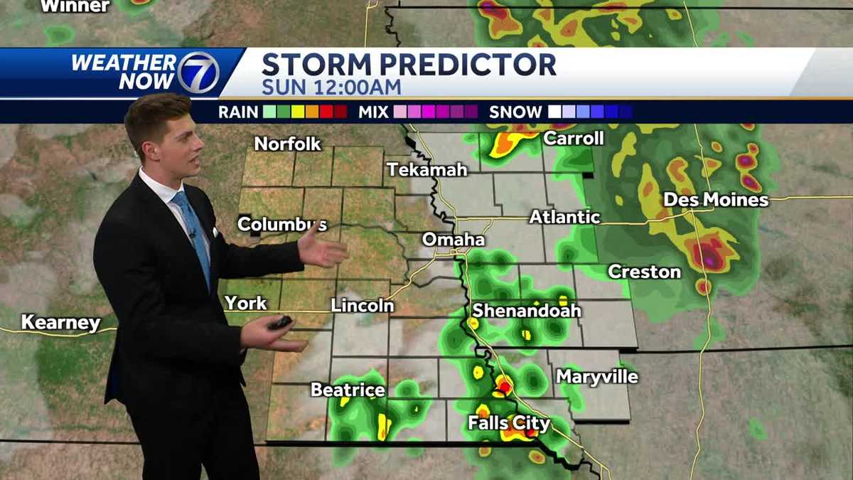 Storms move out and heat moves in for Father's Day