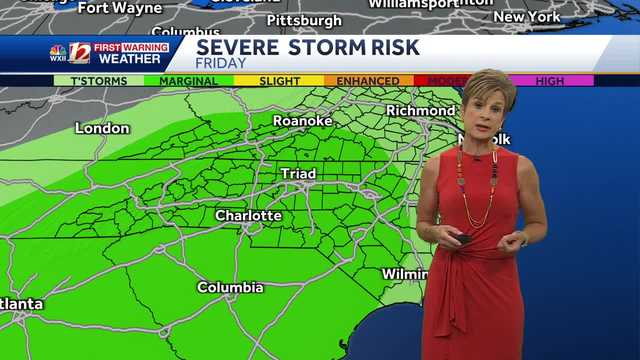 WATCH: Isolated severe storms possible Friday - Vimarsana News