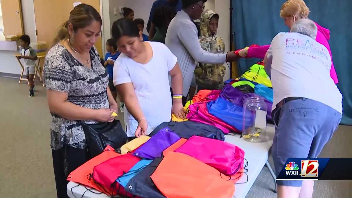 Winston-Salem church hosts annual back-to-school bash
