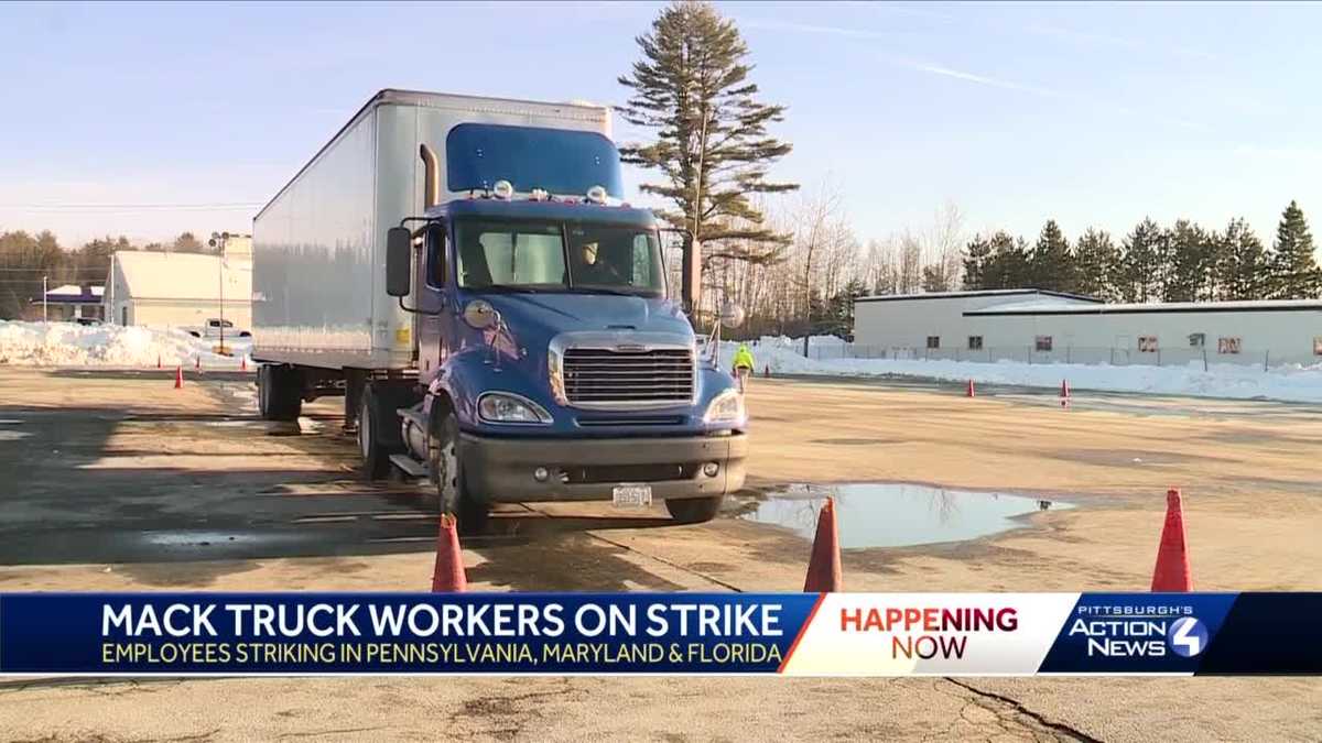 Mack Truck workers begin strike at plants in Pennsylvania, Florida and Mack Truck workers begin strike at plants in Pennsylvania, Florida and