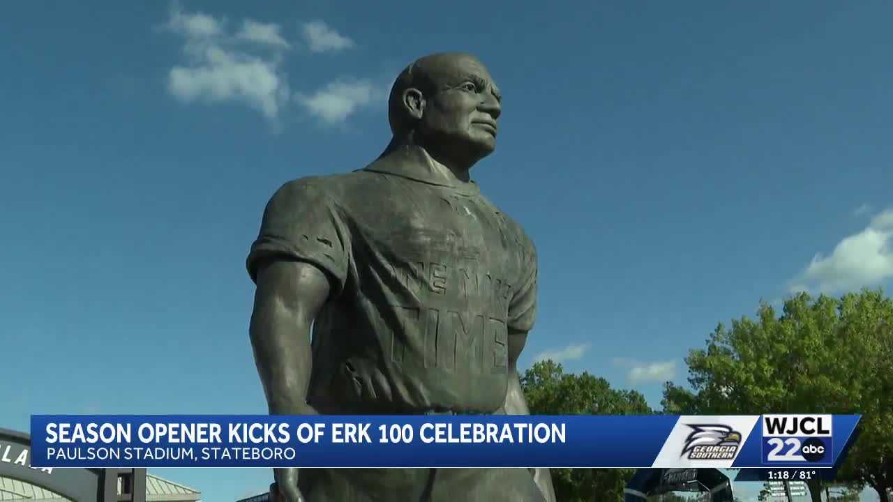 ERK 100 tribute takes over Paulson Stadium for Georgia Southern season opener