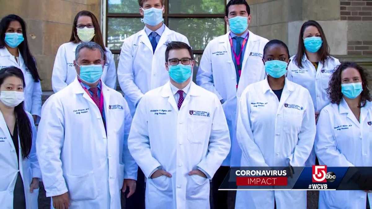 Boston medical residents graduate during unprecedented time