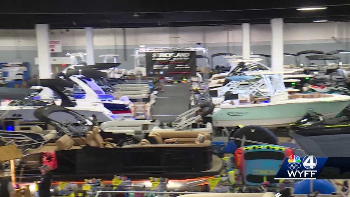 South Carolina 54th annual Upstate boat show now underway