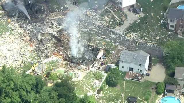 Plum house explosion: Video from Sky 4 - Vimarsana News