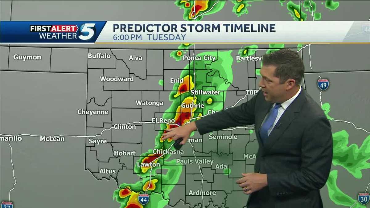 Severe Storm Timeline