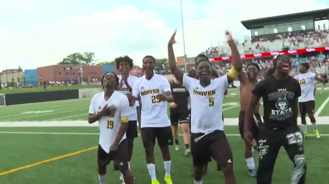 Hoover High rallies past Norwalk for first boys state title for the school and the school district
