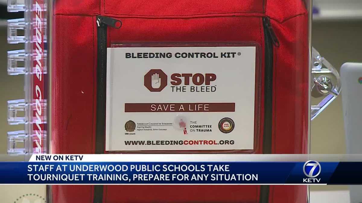 Staff at Underwood Public Schools take tourniquet training, prepare for any situation