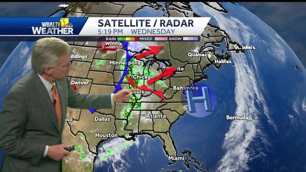 Cloudy with small chance for rain Thursday
