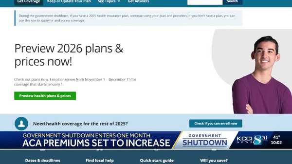shutdown stalls vote on enhanced aca subsidies, sparking concern ahead of open enrollment