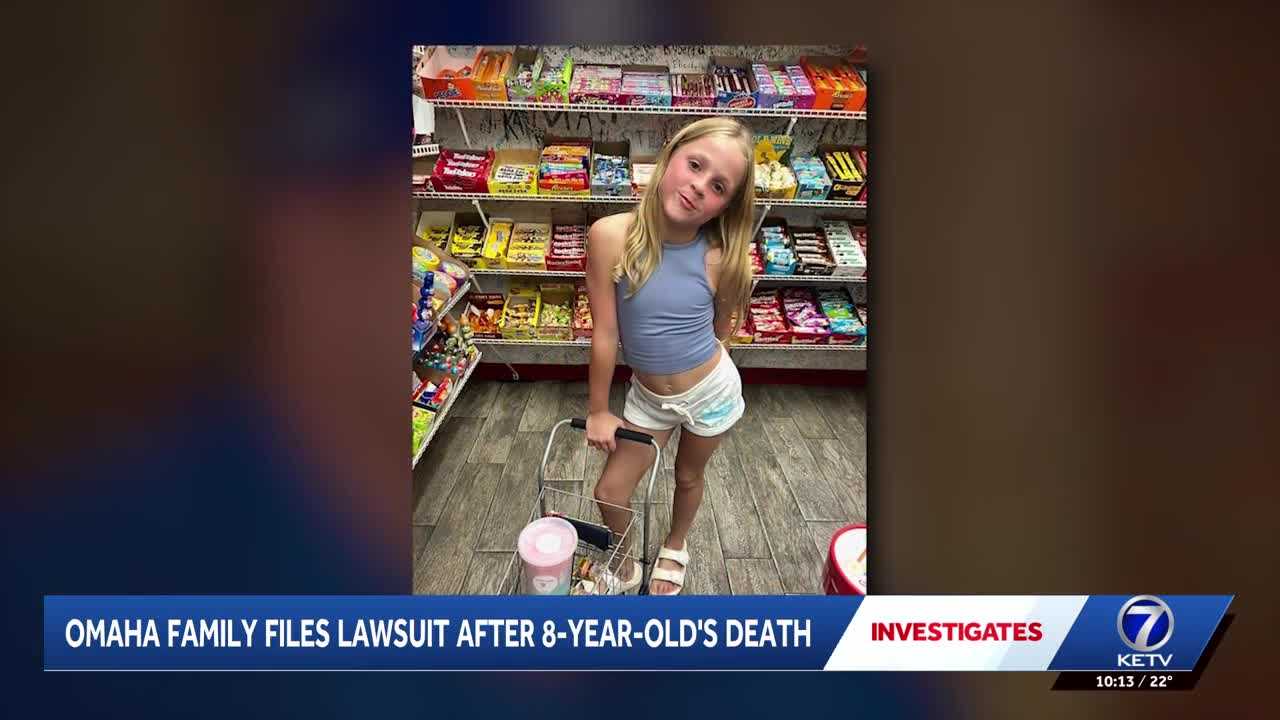 Omaha family files lawsuit after 8-year-old daughter's death