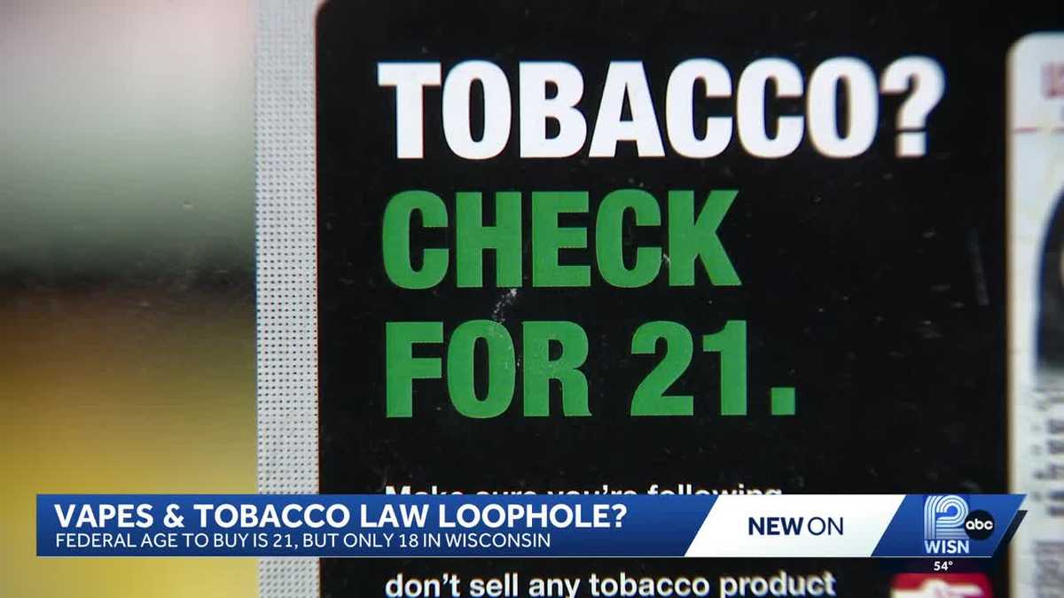how old to buy vape in wisconsin City, state leaders look close tobacco loophole How Much Nicotine Is StatusITD Flavor:Peach Iced Tea
