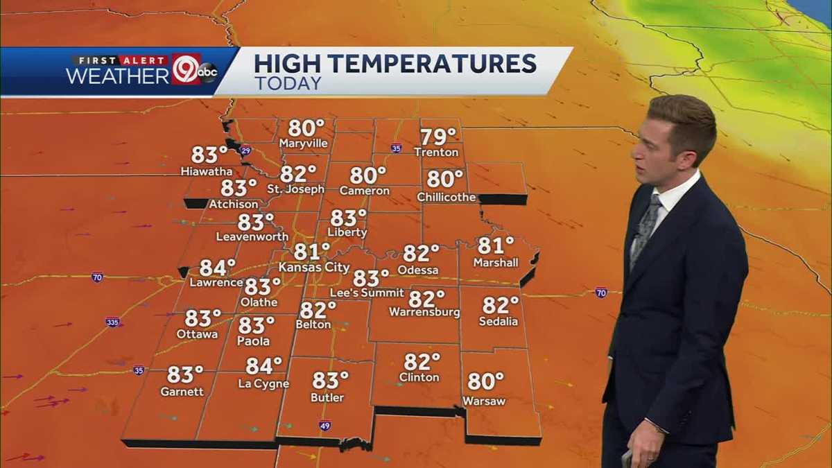 KANSAS CITY WEATHER: Fall's chill is here, but not for long