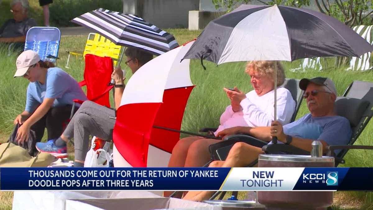 Thousands attend Yankee Doodle Pops after threeyear hiatus