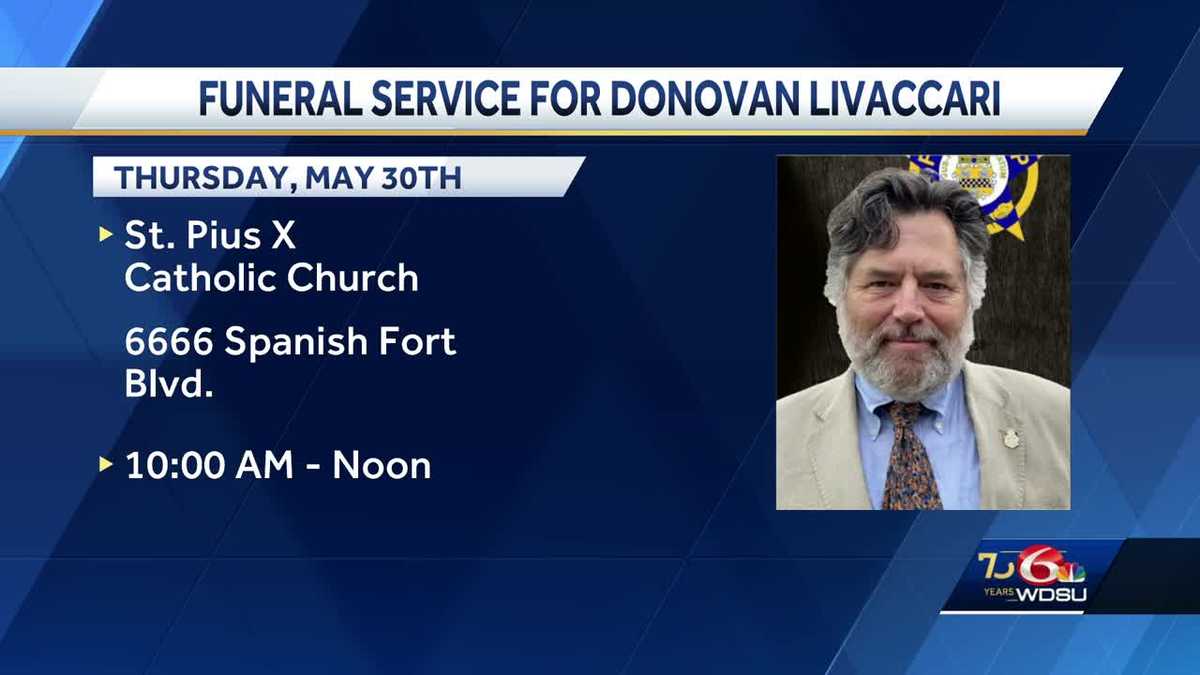 Funeral services held for Donovan Livaccari
