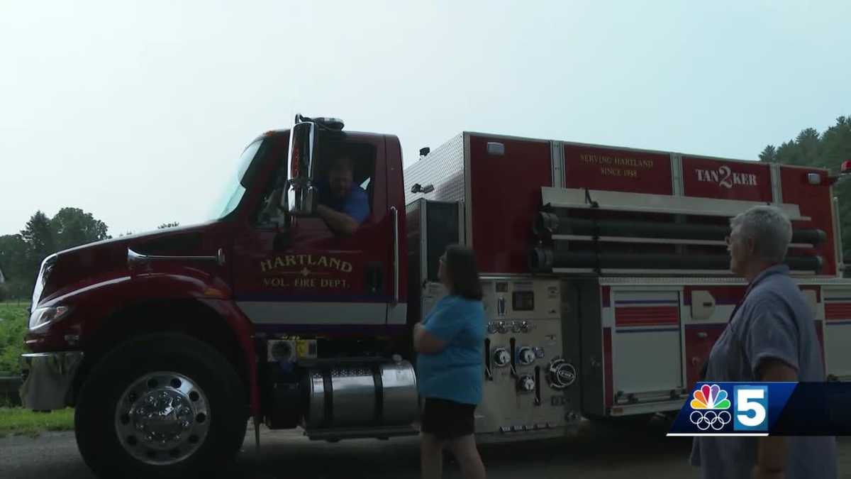 Water supply returns to the town of Hartland