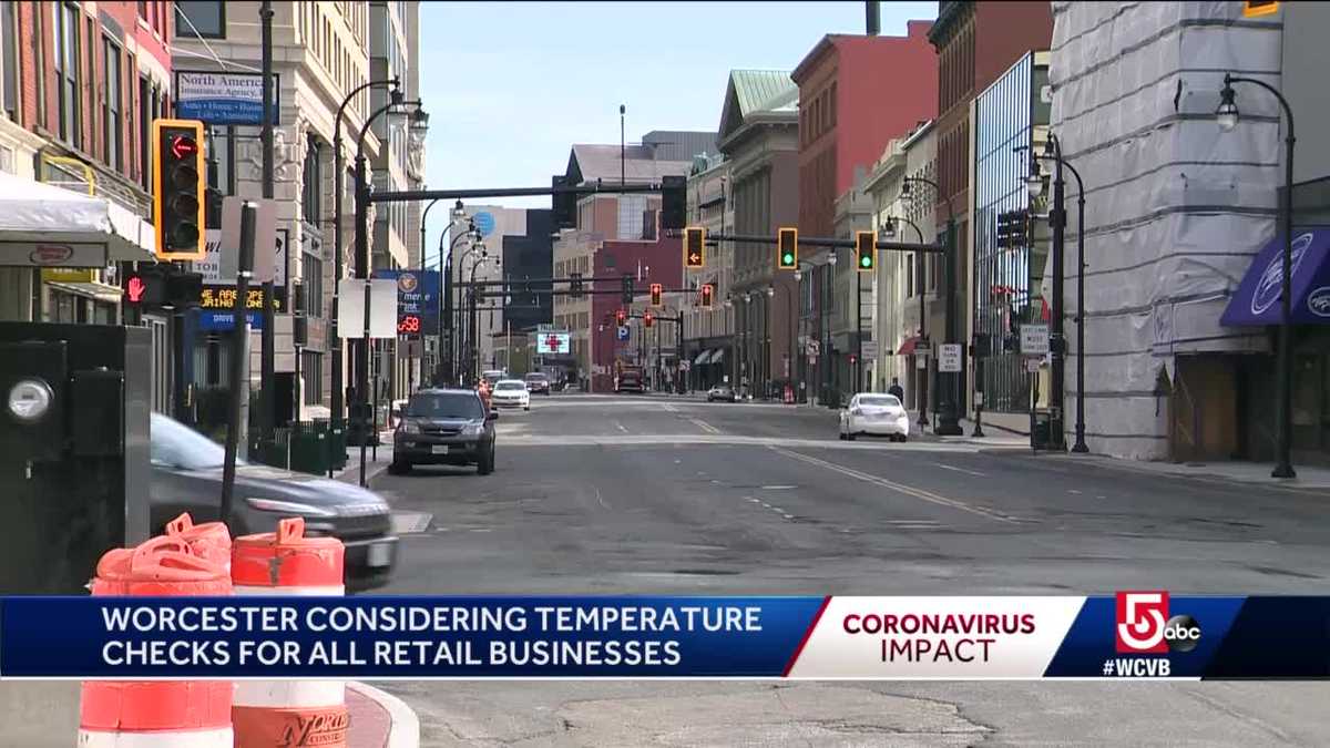 Worcester officials urge temperature checks for retail businesses